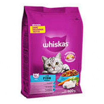 WHISKAS ADULT FISH CAT FOOD 900G