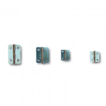 HINGE HARDWARE  23082 SILVER 27X34MM