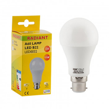 EUROLUX LED BULB A60 B22 DAYLIGHT 12W 240V