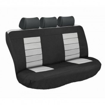 ULTIMATE HD REAR SEAT COVER SET BLACK/GREY