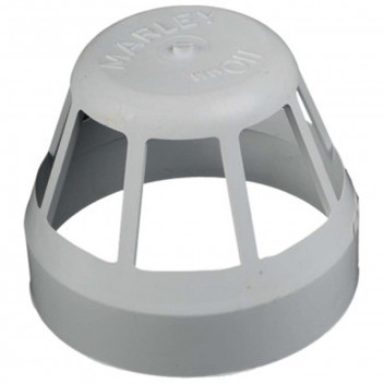 COWL AIRVENT WV52 PVC WH 50MM
