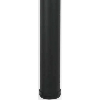 BLACK BOTTOM ADJUSTABLE ROUND LEG 150MMX50MM