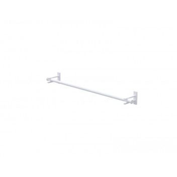 NYX WHITE SINGLE TOWEL RAIL 800MM