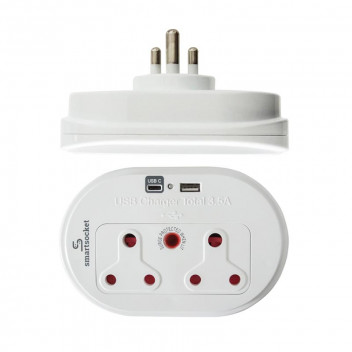 SMARTSOCKET SMART USB SOCKET AND POWER ADAPTOR 3.5AMP