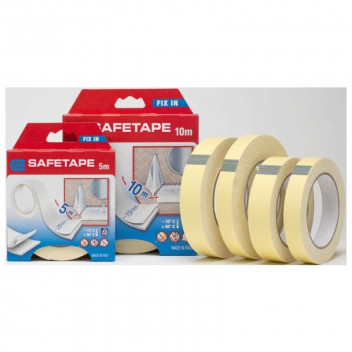 SAFETOP GEKO DOUBLE SIDED ADHESIVE FOAM TAPE WHITE 19MMX5M