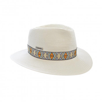 FEDORA MZANSI IVORY HAT 61CM