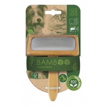 VALEMOUNT LARGE BAMBOO SLICKER PET RUSH