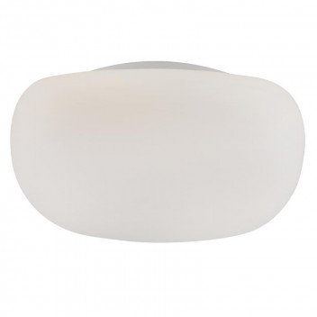 RADIANT SQUARE WHITE CHEESE CAKE CEILING LIGHT 230V