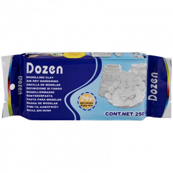DOZEN CRAFT AIR DRY CLAY WHITE 250G