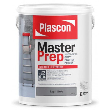 PLASCON MASTER PREP WATER BASED GREY PRIMER PLASTER 5L