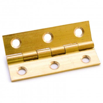 HINGE BUTT HPBHB038 BRS  38X22MM S/TOP 2PP