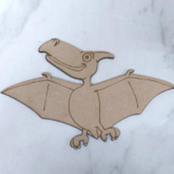 LARGE WOOD PTERANODON