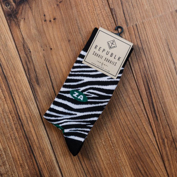 REPUBKL ZEBRA LEISURE SOCKS