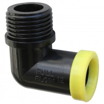 HUNTER FULL FLOW MALE ELBOW 12MMX1/2