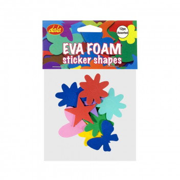 STICKER SHAPES 12PIECE