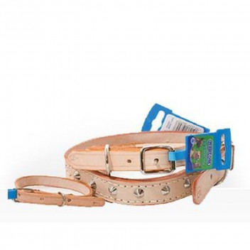 MARLTONS STUDDED DOG COLLAR 25MM