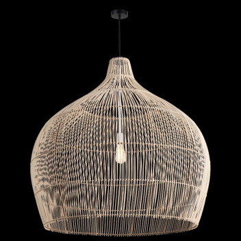 K LIGHT NATURAL BAMBOO E27 PENDANT LIGHT 100CM