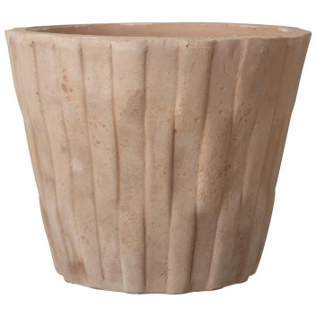 DEROMA CONO CESTRO CERAMIC ROUND CLAY POT 38CM