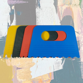 DALA 4PIECE CRAFT PAINT SCRAPER
