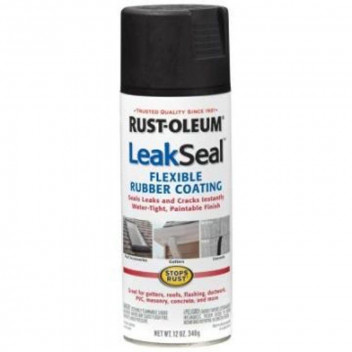 R-OLEUM BLACK RUBBER COATING LEAK SEAL 340G