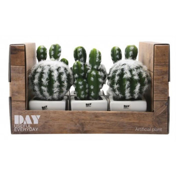 SUCCULANT CACTUS ARTIFICIAL PLANT 7.5X7.5X11CM
