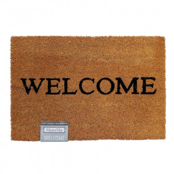 MAT EXT COVERED / INT COIR 4060 WELCOME 400 X 600MM MASTERMAT