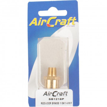 AIR CRAFT BRASS AIR CONNECTOR REDUCER 1/8 X 1/4
