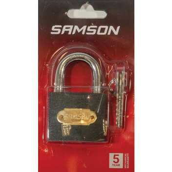 BOLTFIX IRON PADLOCK 50MM SAMSON.