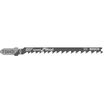 BOSCH D SPEED WOOD JIGSAW BLADE 3PIECE