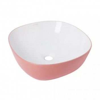 BIJIOU BLUSH PINK EVOQUE FREESTANDING BASIN 400X400X150MM