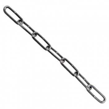 GALVANIZED LONG LINK CHAIN 7MMX30M 6.8MM