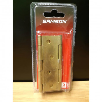 HINGE BUTT STEEL HIN-10015BG BRASS PLATED 50MM