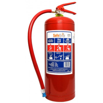 SAFEQUIP DRY CHEM FIRE EXTINGUISHER RED 9KG.
