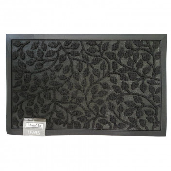 MAT EXT COVERED / INT LEAVES 4575 BLACK 450 X 750MM MASTERMAT