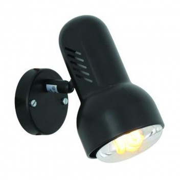 EUROLUX BLACK 1LIGHT TURBO SPOT LIGHT