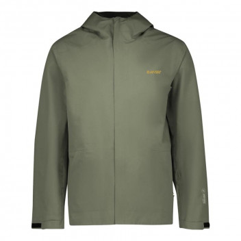THE HI-TEC MEN\'S STORM JACKET IN ANTIQUE MOSS GREEN FROM THE DEEP LEICHEN RANGE
