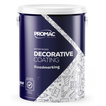 PROMAC WATERBASED ROAD MARKING PAINT WHITE 5L
