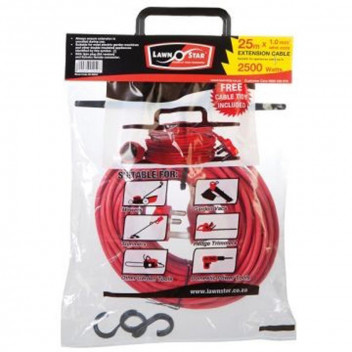 CORD SET, 25M X 1.0MM, 2500 WATT