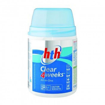 SUMMIT SALES 4 WEEKS CLEAR POOL CHEMICAL HTH 1.2KG.