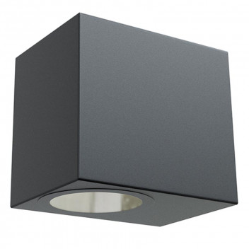 EUROLUX BLACK OMNI OUTDOOR WALL LIGHT