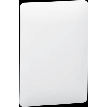 LEGRAND YSALIS WHITE BLANK PLATE COVER 50X100MM