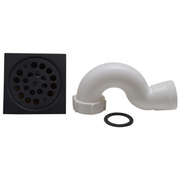 BLUTIDE TRAP SHOWER SQUARE BLACK