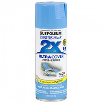 R-OLEUM 2X SPA BLUE GLOSS SPRAY PAINT 340G