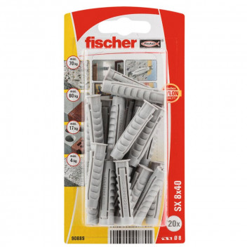 FISCHER WALL PLUG 10PER PACK