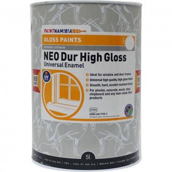 NEO DUR MIDDLE BROWN33 GLOSS ENAMEL PAINT 5L