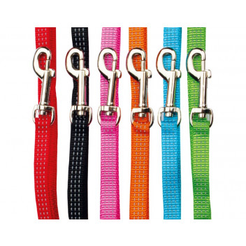 REFLECTIVE ORANGE LEASH 20MM