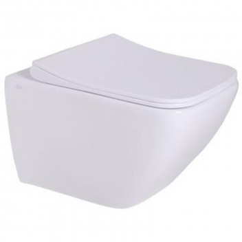 SOLO WHITE FIJI WALL HUNG PAN