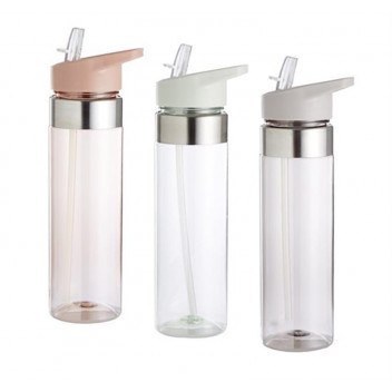 DRINKING BOTTLE WITH STRAW 700ML