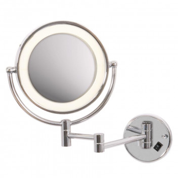 BRIGHT STAR CHROME ARM SWING MIRROR LIGHT