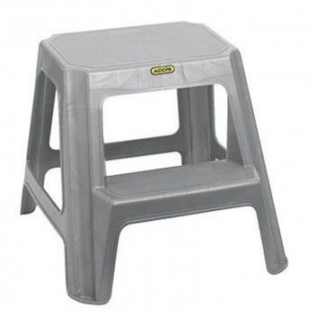 STOOL 9615ST  STEEL DBL STEP  ADDIS